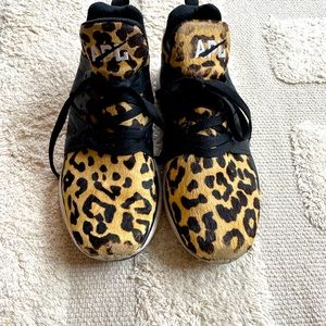APL Leopard print tennis shoes